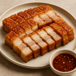 Crispy pork belly